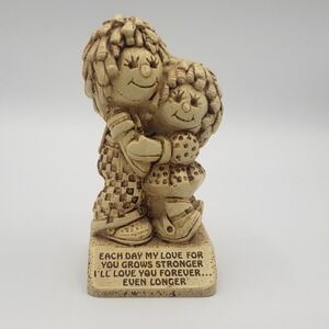 Vintage Paula 1980 Figurine "Each Day My Love For You Grows Stronger" W: 593 USA